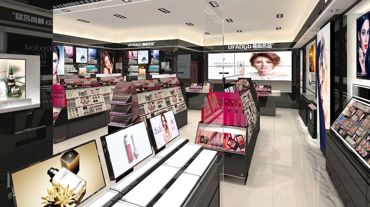 集合店化妝品展柜 案例 集合店化妝品展柜 案例